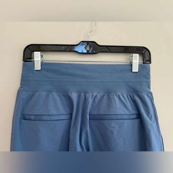 Athleta Nolita Slim Tapered Crop Pants in Periwinkle, size 10P - Picture 5 of 9